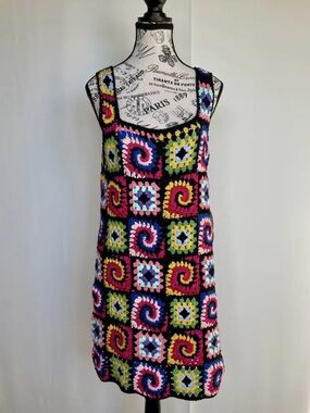 Staud crochet dress